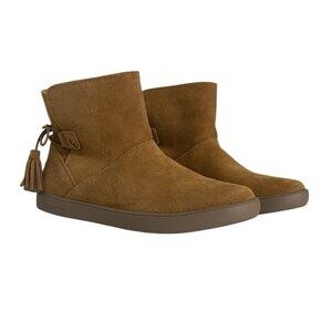 Koolaburra Ugg Womens Boots Size 6 Skyller Suede Tassel Ankle Booties 1092579